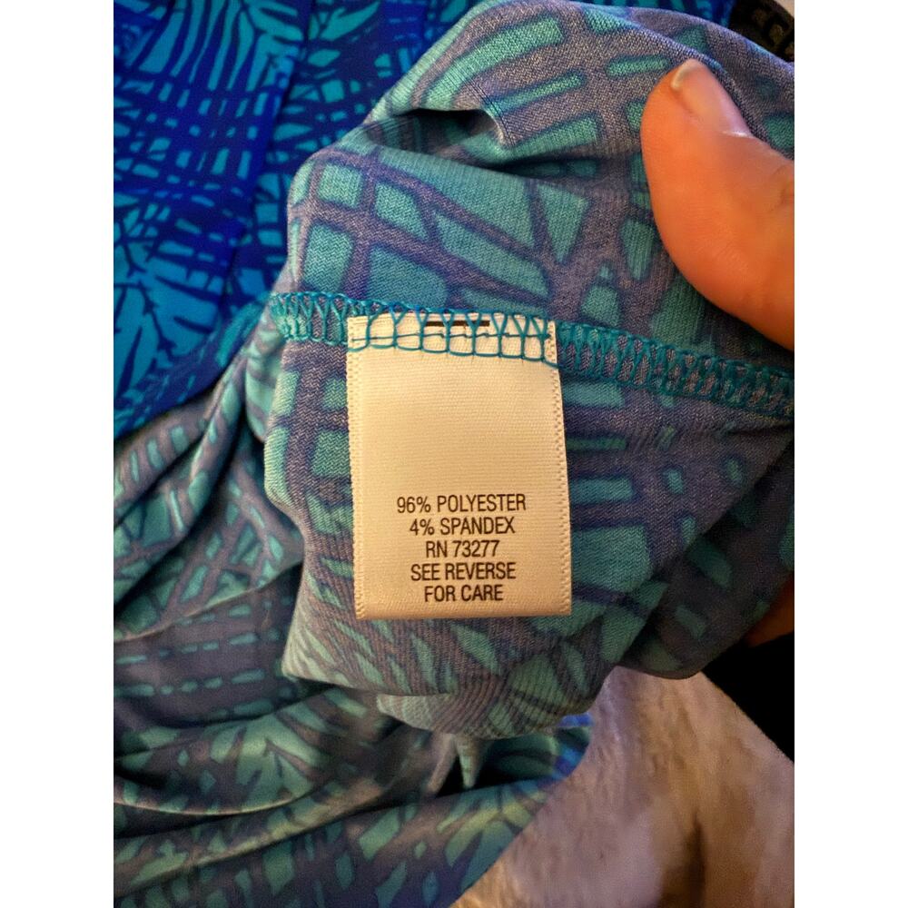 Blue Dress By Apt 9 Size Petite Medium - Picture 7 of 9